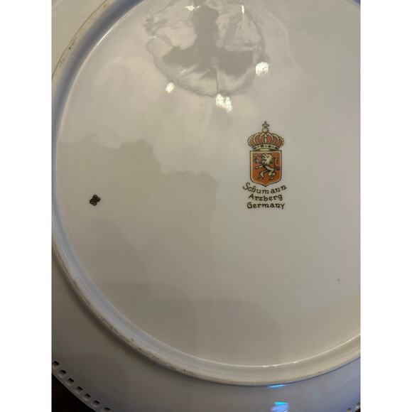 SCHUMANN ARZBERG GERMANY PORCELAIN FRUIT DEPICTION MARKED - Picture 4 of 9